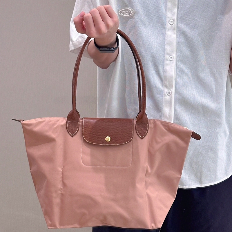 War Horse Da Màu Mới Nữ Đeo Vai Đơn Túi Tote Nylon Chống Thấm Nước Túi Bánh Bao