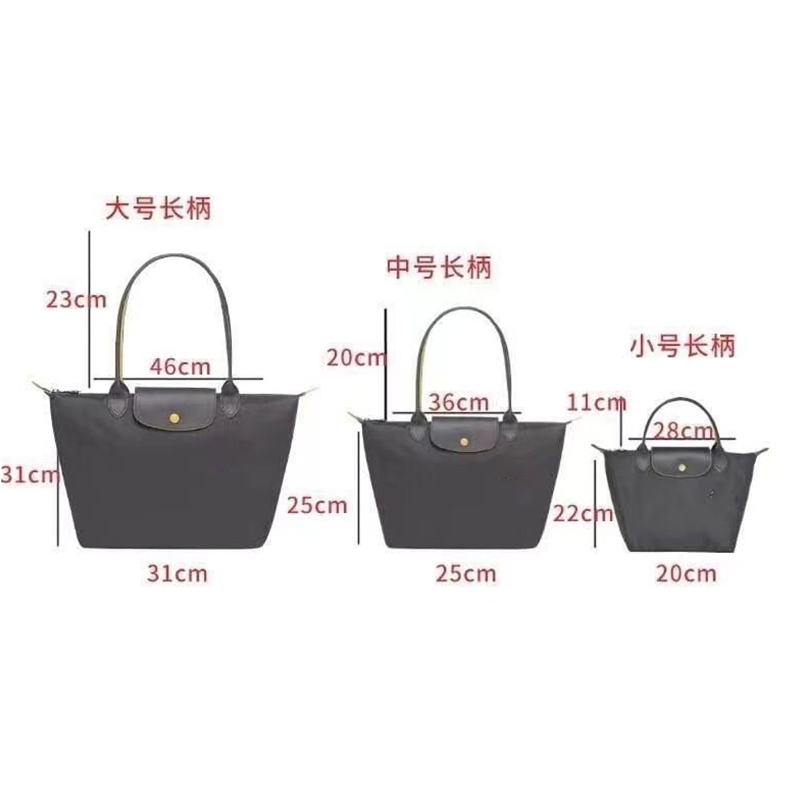 War Horse Da Màu Mới Nữ Đeo Vai Đơn Túi Tote Nylon Chống Thấm Nước Túi Bánh Bao
