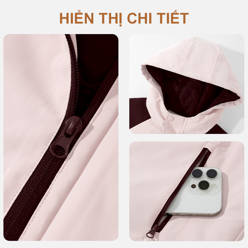 W.G.Q Áo phao cho bé gái Áo khoác mùa đông cho trẻ em Giữ ấm, lót dày ấm áp thoải mái chống gió chống thấm nước Thích hợp cho thời tiết lạnh
