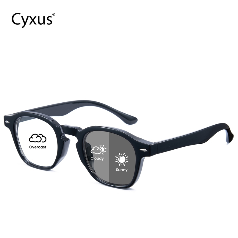 Cyxus Kính Chống Ánh Sáng Xanh Đổi Màu 2in1 Bảo Vệ Mắt Chống Mỏi Mắt Và Đau Đầu Cho Công Việc Và Giải Trí 8314