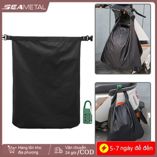 Túi đựng mũ bảo hiểm xe máy vải nylon chống thấm nước, dây rút, nắp bảo vệ, dùng cho full/nửa mũ