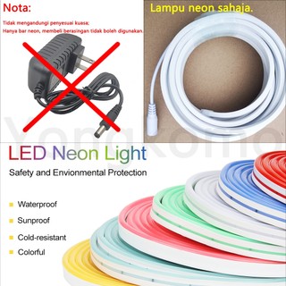 DC 12V Dải Led Lexible LED Dải Neon Cao Su Chống Thấm Nước Thanh Ánh Sáng Led Neon Ánh Sáng IP67 Dây Mềm