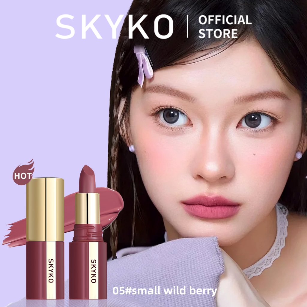 Son Môi SKYKO Matte Son môi chống thấm nước lâu trôi 6 màu