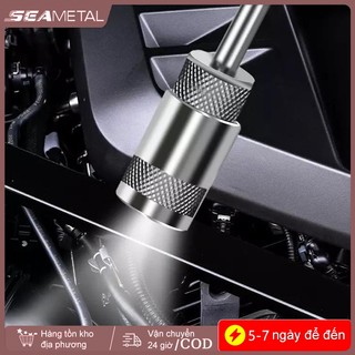 Bộ chọn từ tính bằng kính thiên văn SEAMETAL Bút từ tính cầm tay Mini có đèn để lấy vít Đai ốc Bu lông có thể mở rộng Cần bán Stick