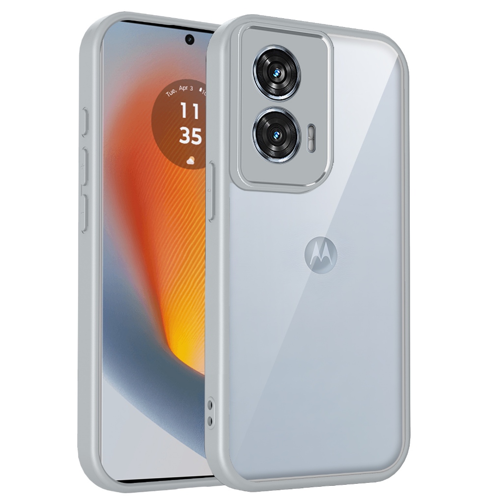 [Hàng có sẵn] Vỏ điện thoại chống sốc trong suốt Motorola Moto G04 G24 G04S E14 G05 E15 G14 G15 G15 Power G34 G45 G35 G56 G55 G65 Ốp lưng bảo vệ túi khí Vỏ trong suốt
