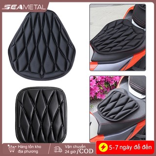 SEAMETAL Đệm Ghế Xe Máy 3D Thoải Mái Ghế Không Khí Đệm Cách Nhiệt Thoáng Khí EVA Chống Thấm Nước Chống Sốc Miếng Lót