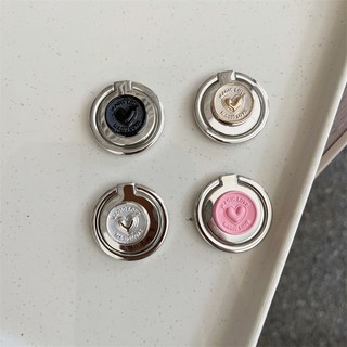 Giá đỡ điện thoại di động Love Bow Túi khí Giá đỡ gấp Giá đỡ vòng chống sốc Khóa có thể thu vào