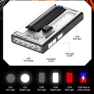 Đèn LED EDC sạc lại được, phù hợp cắm trại outdoor với nam châm
