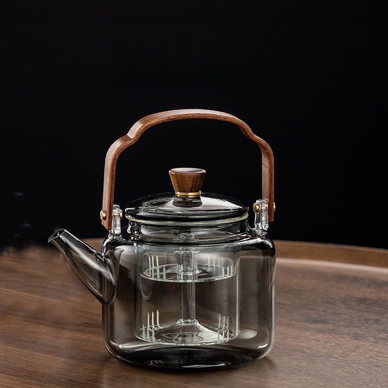 1.000Ml Chịu Nhiệt Độ Cao Dung Tích Lớn Ấm Trà Ấm Trà Tách Nước Thủy Tinh Nồi Di Động