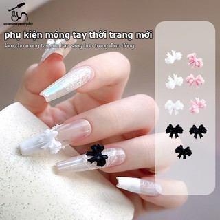 [savemoneyeveryday] 30 Chiếc Ruy Băng Nơ Móng Tay Quyến Rũ Phần Móng Tay Nghệ Thuật Dây Buộc Phụ Kiện Trang Trí Đồ Dùng Thiết Kế Làm Móng Tay [vn]