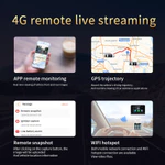 Cam Dash thông minh FirstCloud P85 4G LTE với hệ điều hành Linux | Camera kép nội thất 2K Front & 720P, WiFi, Trò chuyện hai chiều, Cảm biến G, Bảo vệ đỗ xe — ảnh 2