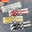1 Cặp Đề Can Xe Máy HONDA ADV160 Dán Biểu Tượng Huy Hiệu Decal 3D Táo