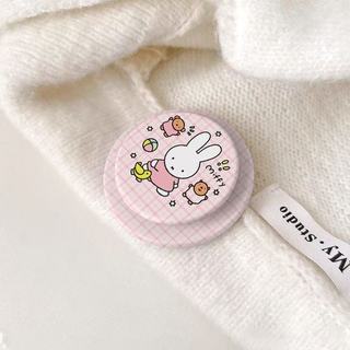 Giá đỡ điện thoại họa tiết Miffy màu hồng cho iPhone 13 Pro Max 15 Pro Max 15 Pro 14 Pro 12 Pro 16 Pro Max 16 Plus 16 17 17 Pro Max 17 Air