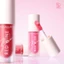 FOCALLURE 4 Màu HANGVER ĐỎ WINE Blush Tự Nhiên Cheek Blusher Trang Điểm Mặt