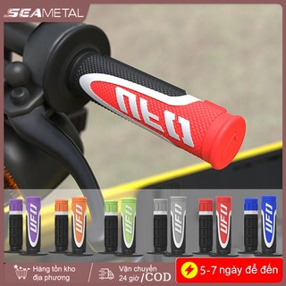SEAMETAL Xe Máy Tay Lái Bao Cao Su Chống Trơn Trượt Chống Trầy Xước Bảo Vệ Chống Rung Bền Xe Đạp Đường Bộ Thanh Tay Lái Có