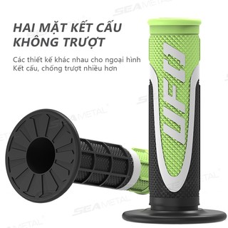 SEAMETAL Xe Máy Tay Lái Bao Cao Su Chống Trơn Trượt Chống Trầy Xước Bảo Vệ Chống Rung Bền Xe Đạp Đường Bộ Thanh Tay Lái Có