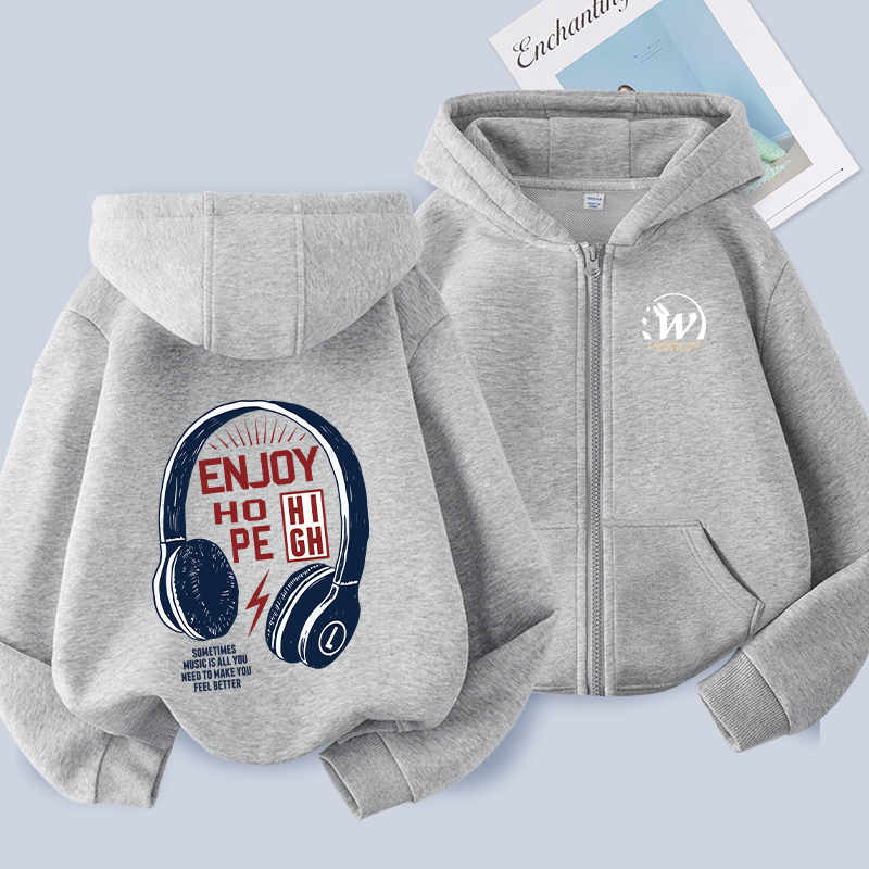 W.G.Q Áo Hoodie bé trai , Thắt lưng thoải mái thông thường mùa xuân thu in hợp thời trang, Thích hợp cho trường học