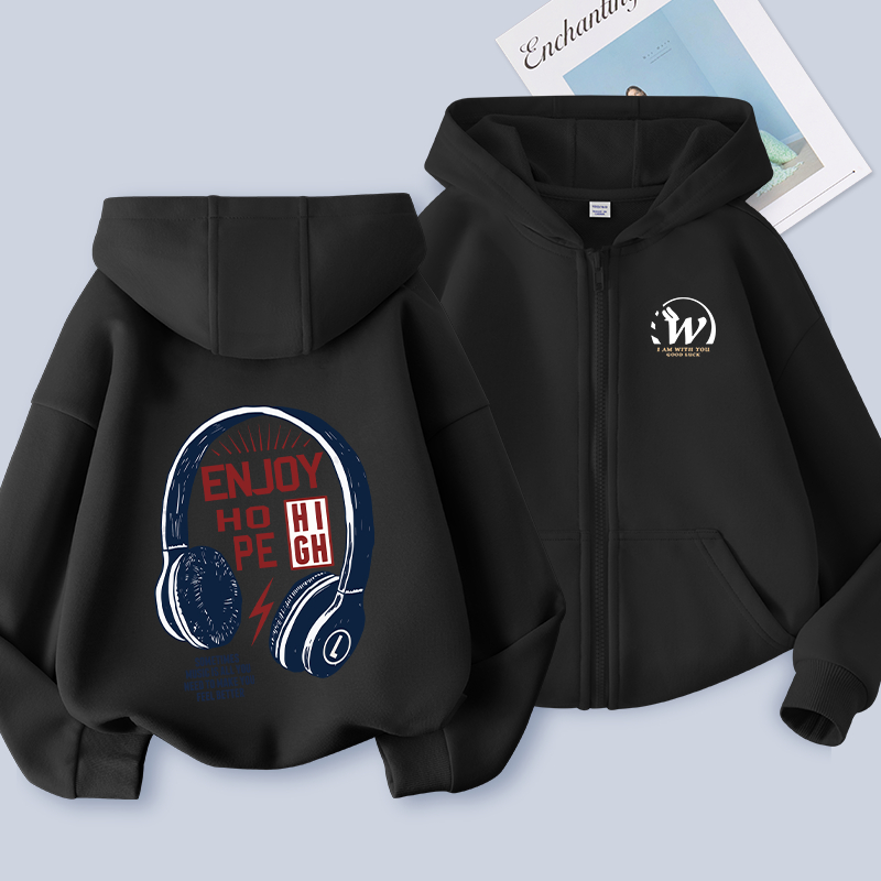W.G.Q Áo Hoodie bé trai , Thắt lưng thoải mái thông thường mùa xuân thu in hợp thời trang, Thích hợp cho trường học
