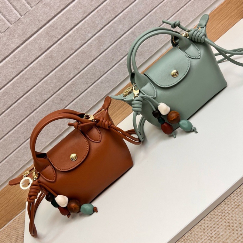 War Horse Phong Cách Mới Đính Hạt Mini Túi Đeo Vai Nữ Cầm Tay