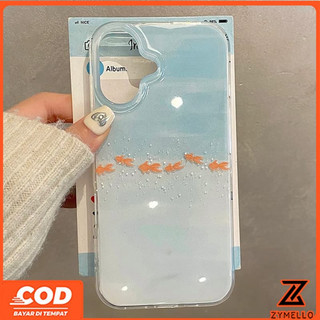 Thích hợp cho OPPO Reno 15F Reno14F Reno14pro Reno13F Reno13 Reno11 Reno11 F Reno10Pro Reno8T Reno8Z Reno7Z Reno6Z Reno8 Reno5 Reno4 Gradient Lucky Koi Vỏ điện thoại TPU chống sốc