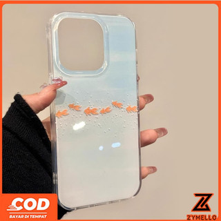 Thích hợp cho OPPO Reno 15F Reno14F Reno14pro Reno13F Reno13 Reno11 Reno11 F Reno10Pro Reno8T Reno8Z Reno7Z Reno6Z Reno8 Reno5 Reno4 Gradient Lucky Koi Vỏ điện thoại TPU chống sốc