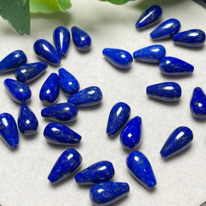 Phụ kiện lapis lazuli tự nhiên - phù hợp làm vòng tay hoặc mặt dây chuyền