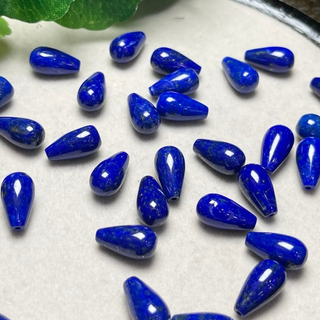 Phụ kiện lapis lazuli tự nhiên - phù hợp làm vòng tay hoặc mặt dây chuyền