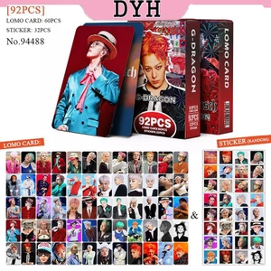 92 Cái / hộp BIGBANG G-Dragon Photocards Übermensch POWER Album KPOP GD LOMO Thẻ Bộ Sưu Tập