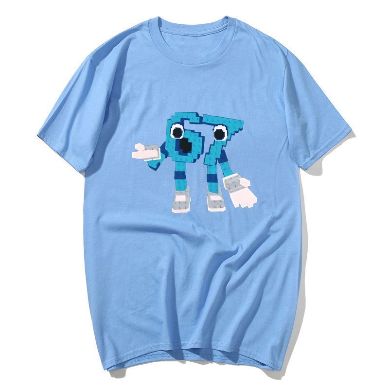 Áo Thun Cotton Ngắn Tay Brainrots Bruh - Size Lớn, Phù Hợp Đi Dạo Phố