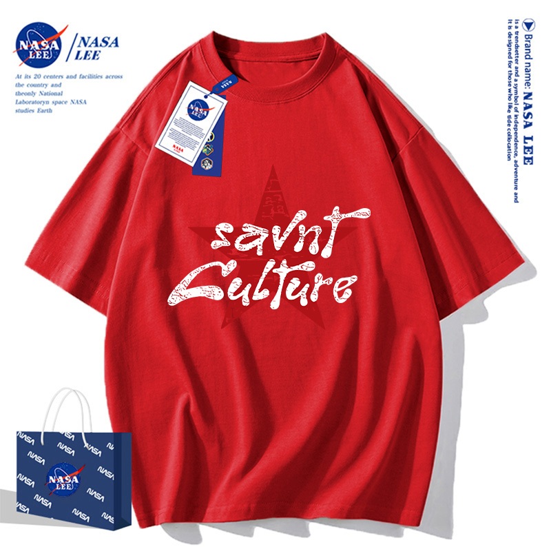 ​​Áo phông NASA - Unisex - Họa tiết ngôi sao - Hàng mới Hè 2025 - Đang bán chạy​