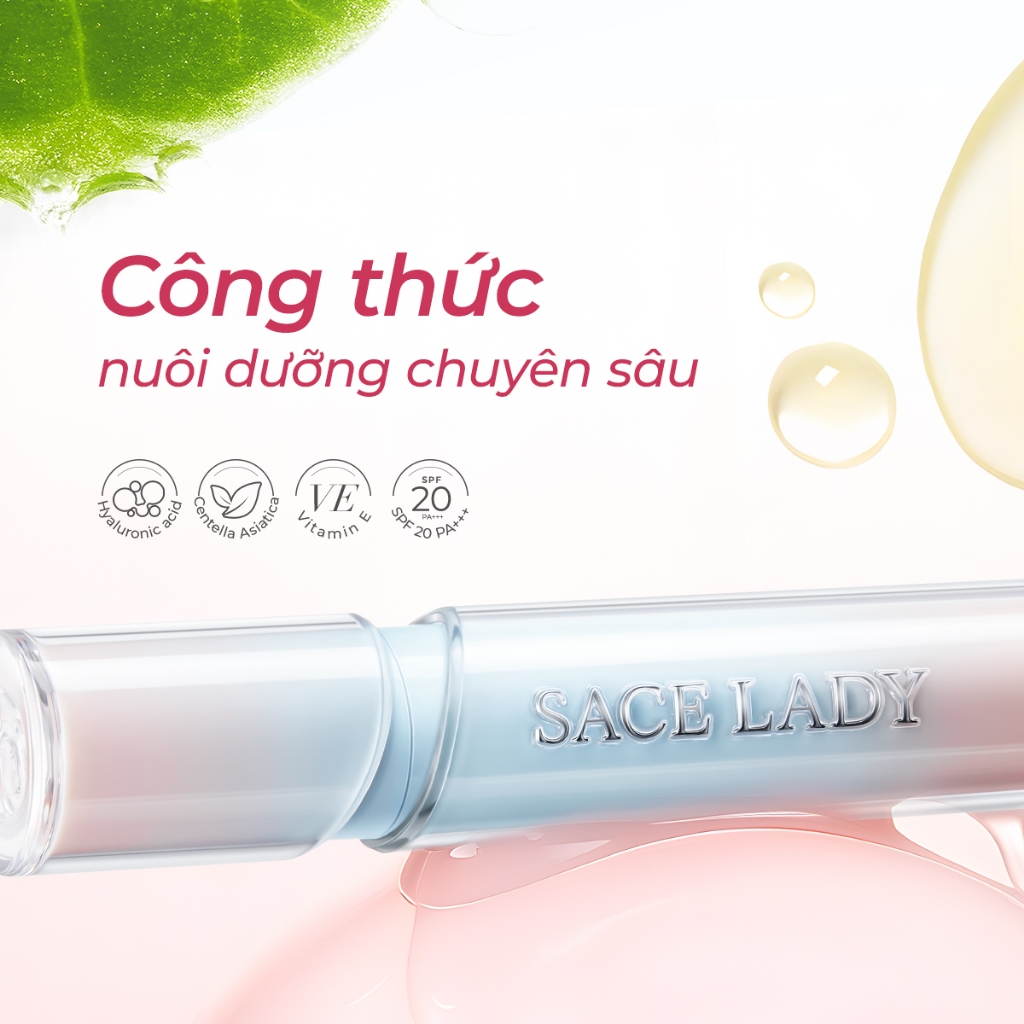 Son bóng lâu trôi SACE LADY Icy Touch 1.2ML