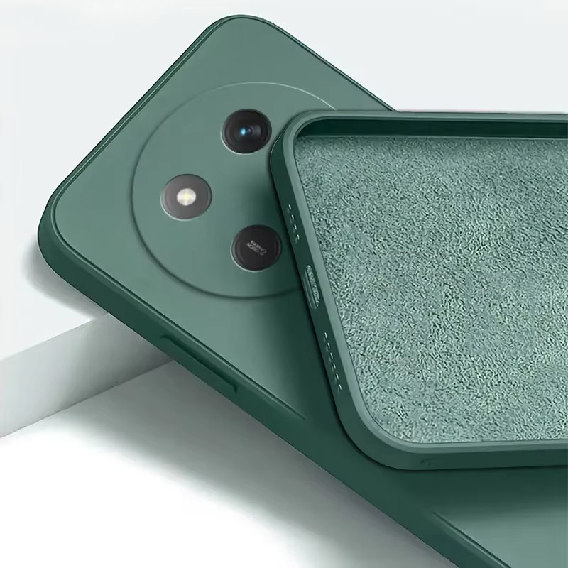 Tương thích với Honor 400 Pro 400 200 Smart 400 200 Lite X9d X9c Smart X6c X7d X7c X6b X7b Vỏ Mềm Sang Trọng Nguyên Bản Vuông Vỏ Điện Thoại Silicon Lỏng
