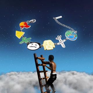 Vòng tay Travis Scott Album glaze màu thời thượng, phù hợp phong cách unisex