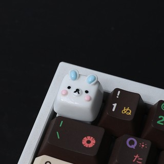 Keycaps hình vuông động vật dễ thương Keycaps thủ công tùy chỉnh