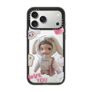Không Dây Từ Tính Cho iPhone 17 16 15 Pro Max Dễ Thương Zsiga Girl Sticker Ốp lưng iPhone 11 12 13 14 Pro Max Plus Acrylic Cứng PC Ốp Lưng
