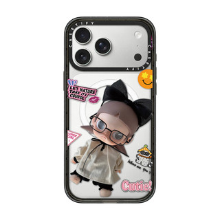 Không Dây Từ Tính Cho iPhone 17 16 15 Pro Max Dễ Thương Zsiga Girl Sticker Ốp lưng iPhone 11 12 13 14 Pro Max Plus Acrylic Cứng PC Ốp Lưng