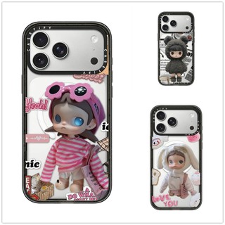 Không Dây Từ Tính Cho iPhone 17 16 15 Pro Max Dễ Thương Zsiga Girl Sticker Ốp lưng iPhone 11 12 13 14 Pro Max Plus Acrylic Cứng PC Ốp Lưng