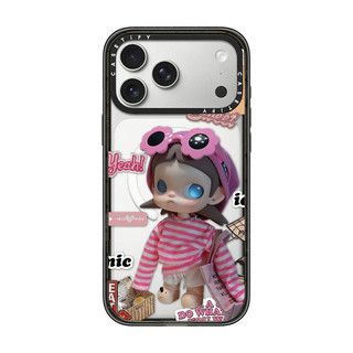 Không Dây Từ Tính Cho iPhone 17 16 15 Pro Max Dễ Thương Zsiga Girl Sticker Ốp lưng iPhone 11 12 13 14 Pro Max Plus Acrylic Cứng PC Ốp Lưng