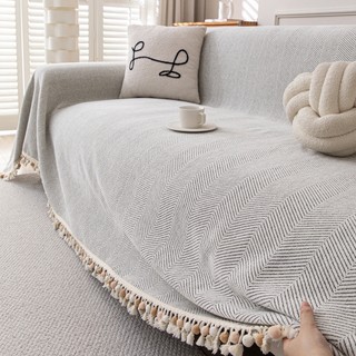 AIMI Khăn Trải Sofa Vải Nhung Mềm Mại, Thoáng Khí Và Thoải Mái Bọc Ghế Sofa Thân Thiện Với Thú Cưng Đa Chức Năng, Chống Trượt Thích Hợp Cho Ghế Sofa Chữ L Hai Hoặc Ba Chỗ Ngồi