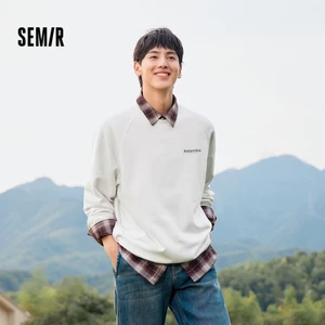 Semir Áo chui đầu nam thu đông, lông cừu kháng khuẩn, thời trang Everyday