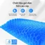 Đệm Ghế Ngồi Ghế - Đệm Gel Silicon, Đệm Hình Quả Trứng, Lưới Tản Nhiệt 3d, Đệm Ghế Tổ Ong, Đệm Hỗ Trợ Tựa Lưng