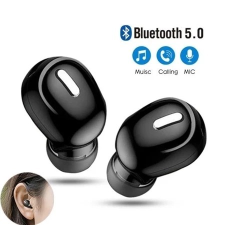 Tai nghe nhét trong không dây Mini có Bluetooth 5.0 X9 / Tai nghe nhét tai âm thanh nổi cầm tay