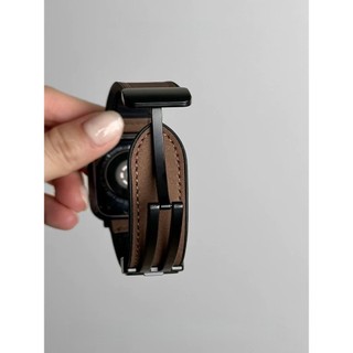 Dây Da Cho Apple Watch S11 / 10 / 9 / 8 / 7 / 6 / 5 / SE Vòng Tay Chống Nước Da Bò Thay Thế Dây Đeo Tay Thể Thao Cho Iwatch 49 / 46 / 45 / 44 / 41 / 40 / 38 / 42MM