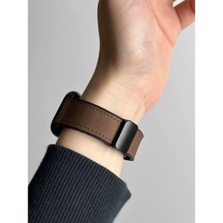 Dây Da Cho Apple Watch S11 / 10 / 9 / 8 / 7 / 6 / 5 / SE Vòng Tay Chống Nước Da Bò Thay Thế Dây Đeo Tay Thể Thao Cho Iwatch 49 / 46 / 45 / 44 / 41 / 40 / 38 / 42MM
