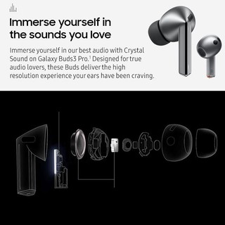 Tai nghe không dây Buds3 Pro Tai nghe nhét tai Bluetooth 5.3 lai ANC có độ trung thực cao cho phòng tập thể dục / chạy bộ