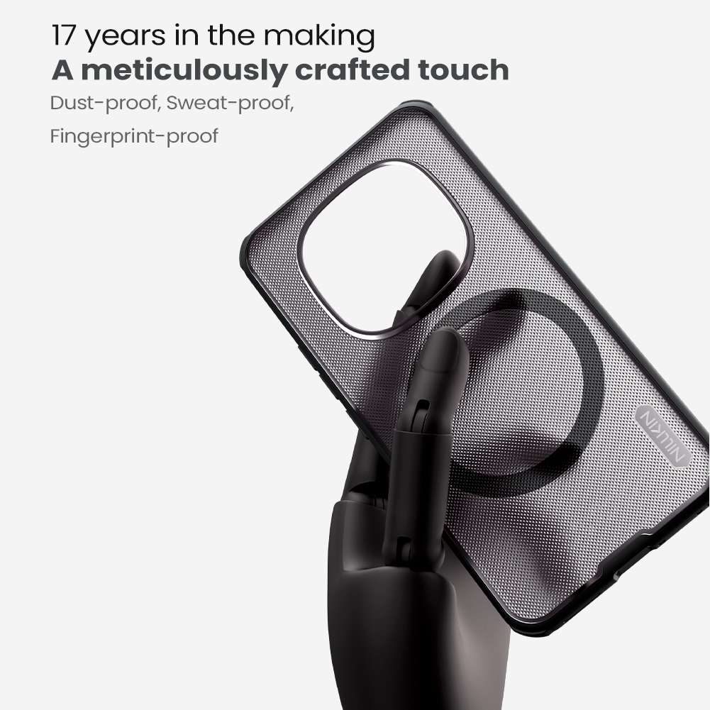 Nillkin Cho Xiaomi Poco M8 Pro / Redmi Note 15 Pro Plus / 15 Pro + Super Frosted Shield Pro Ốp Lưng Nhựa Mờ Từ Tính Vỏ Điện Thoại Vỏ Bảo Vệ