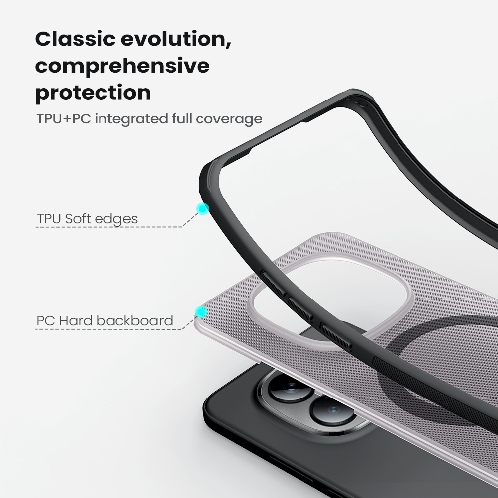 Nillkin Cho Xiaomi Poco M8 Pro / Redmi Note 15 Pro Plus / 15 Pro + Super Frosted Shield Pro Ốp Lưng Nhựa Mờ Từ Tính Vỏ Điện Thoại Vỏ Bảo Vệ