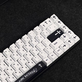 Chrome Heart Keycaps PBT Dye-sub Cherry Profile Keycap Custom Keycaps Tương thích với công tắc Cherry Gateron MX