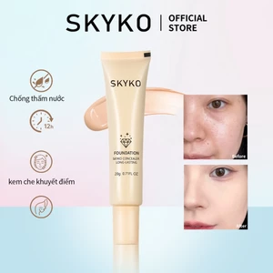 SKYKO Matte Foundation Full Cover Foundation Chống thấm nước lâu dài 20g 6 màu