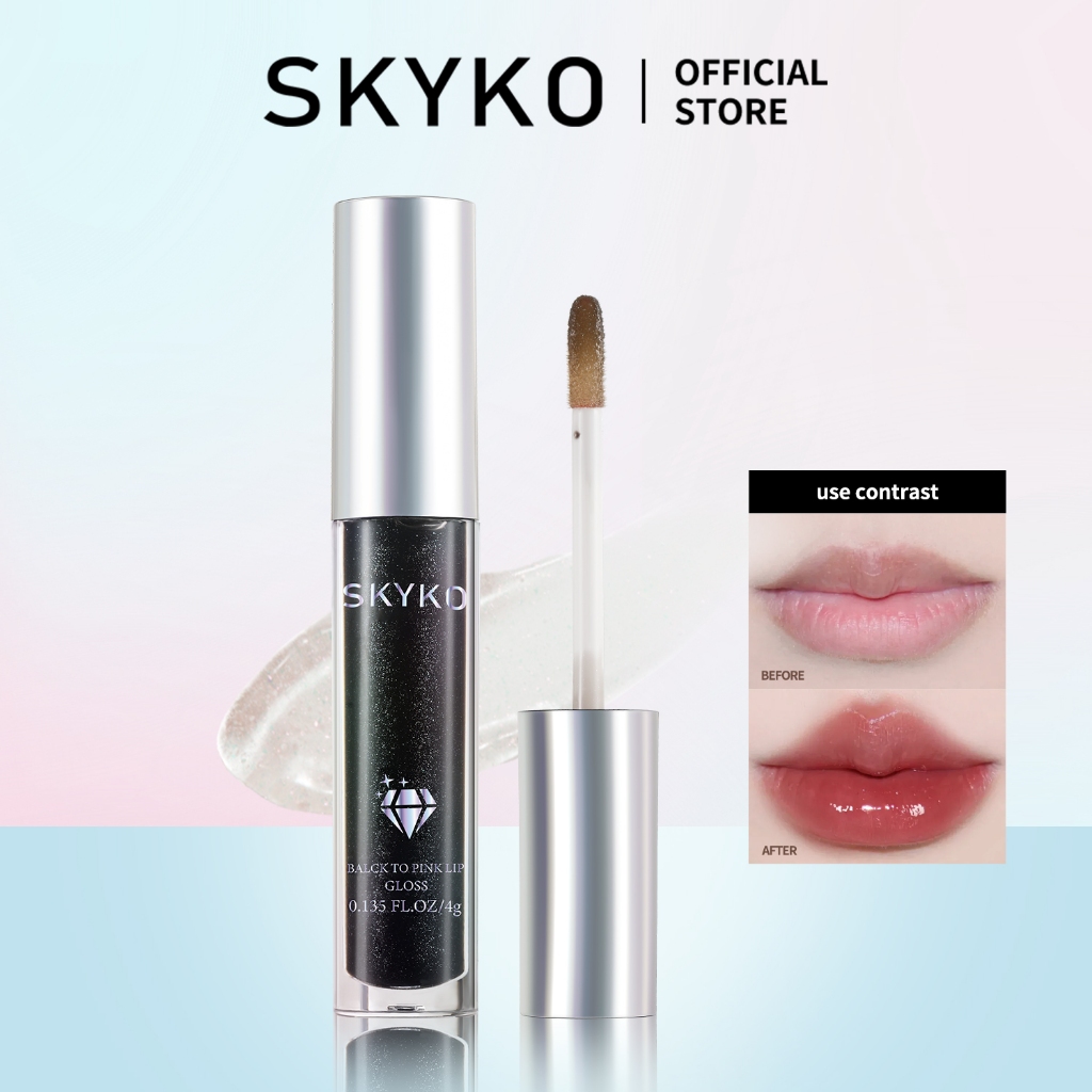 SKYKO Color Change Lip Gloss Dưỡng ẩm môi Glaze